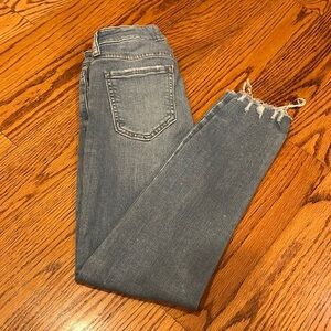 Just USA Woman’s Ripped Ankle Jeans Size 2